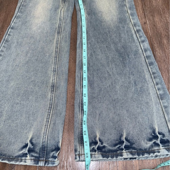 ROMWE Fairy Grung Flared Jeans Women’s XS 2 High Rise - Picture 9 of 12